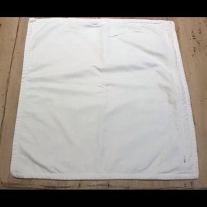 20x20 Potterybarn Ivory washed velvet pillow cover